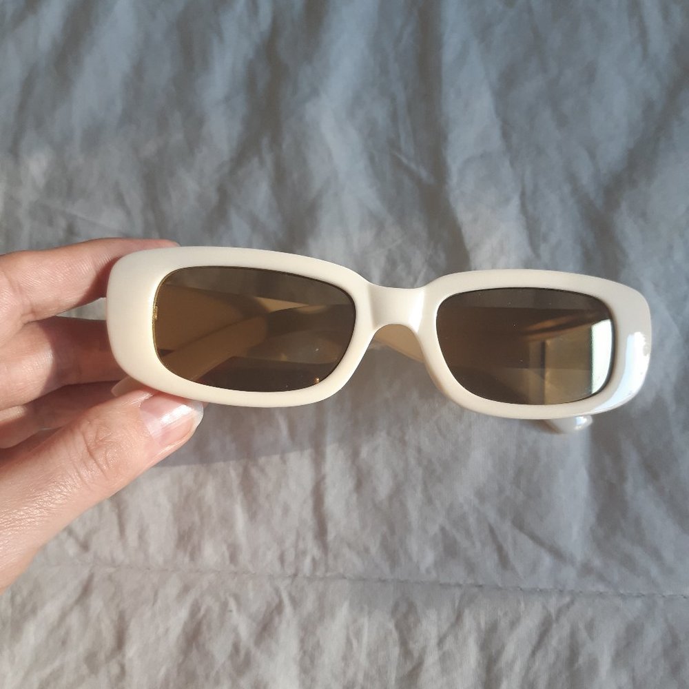 FREE with purchase - AEO White Sunglasses